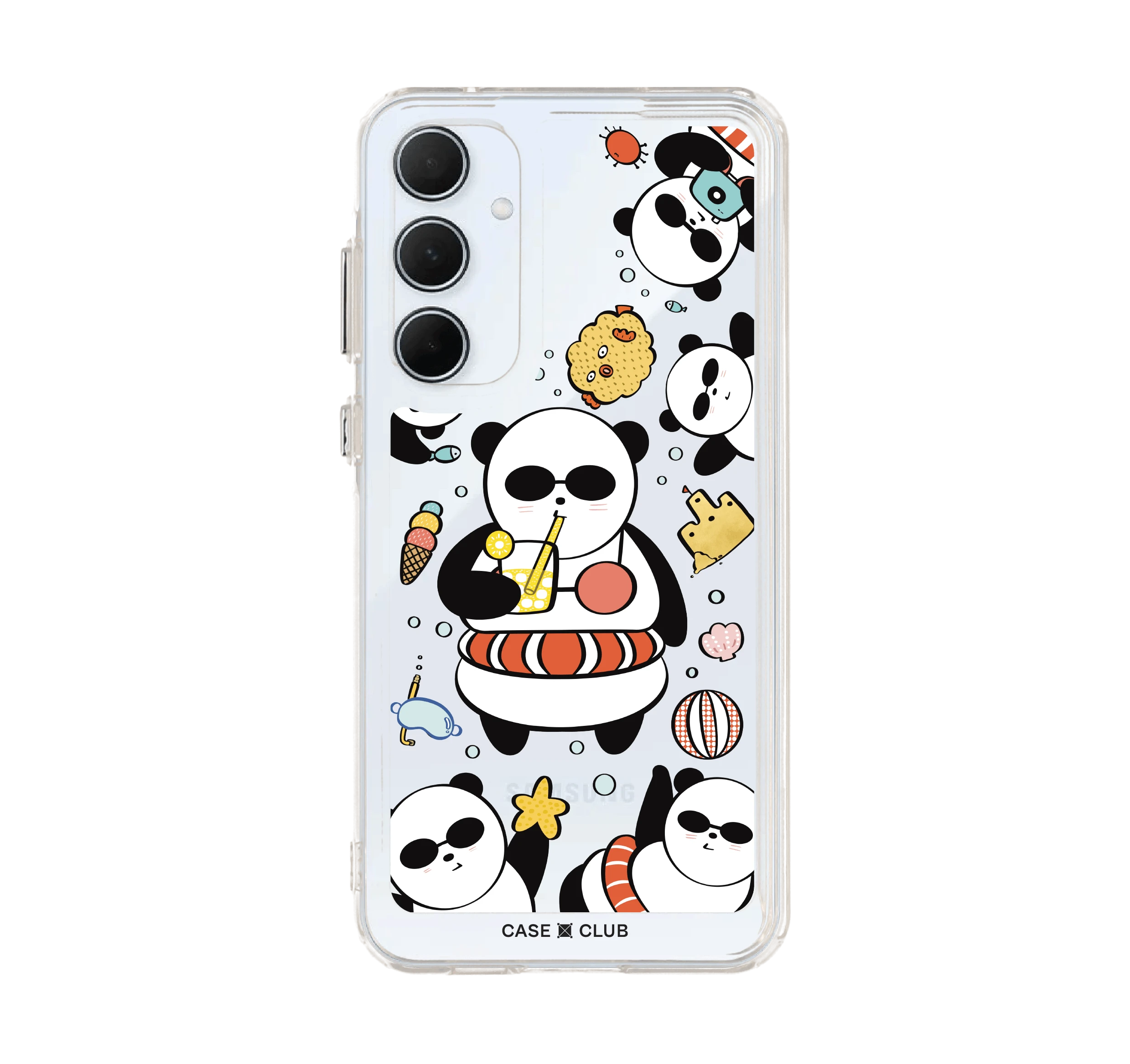 แพนด้าน้อยปาร์ตี้ริมหาด